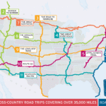 Cities to visit on a coast to coast American road trip