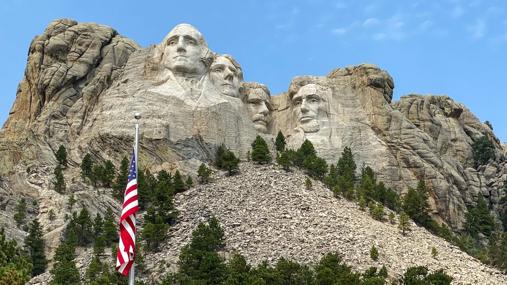 Mount Rushmore From Behind. Who Is The Fifth Face On Mount Rushmore. 
